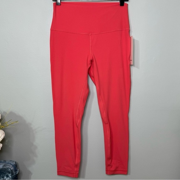 Lululemon Align High Rise Pant Pale Raspberry Leggings 12 Nwt - Picture 9 of 12